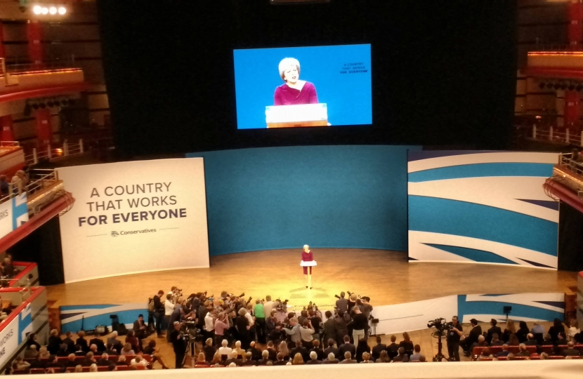 Theresa May PM, Speech