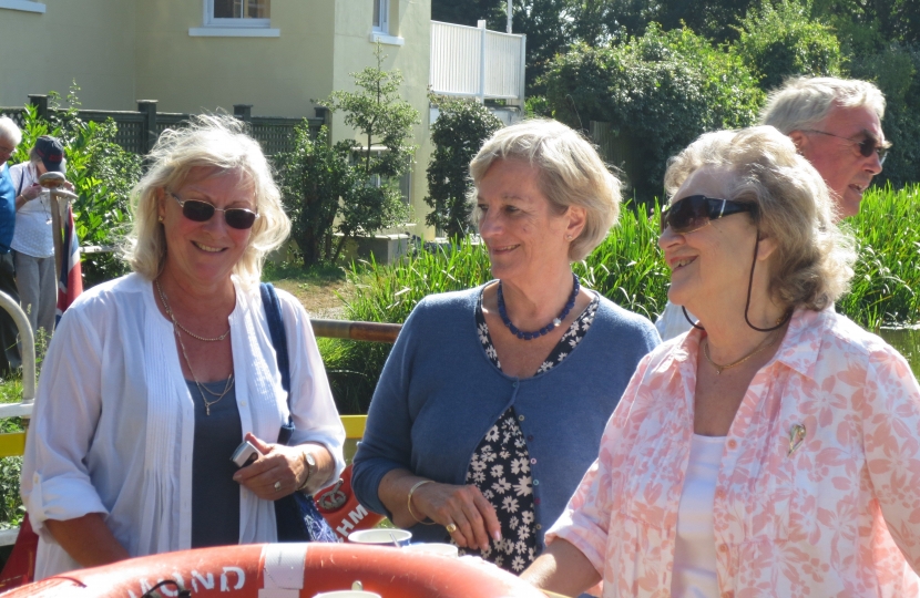 Val Stoddard, Ann Myers (Chairman) & Daphne Noakes 