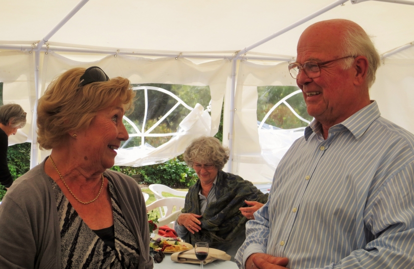 Jane Gardiner and Richard Beeny (Host)