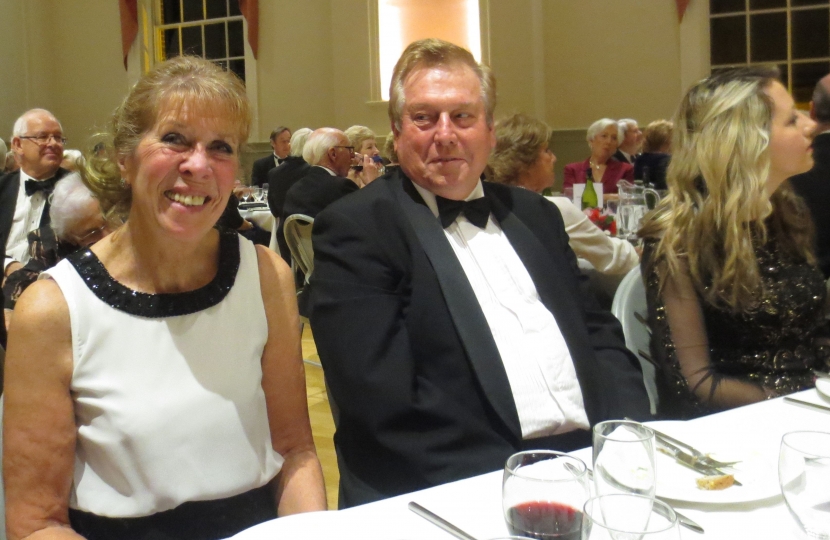 Sue McCulloch (Bosham Secretary), Les Hixson (City Chair)