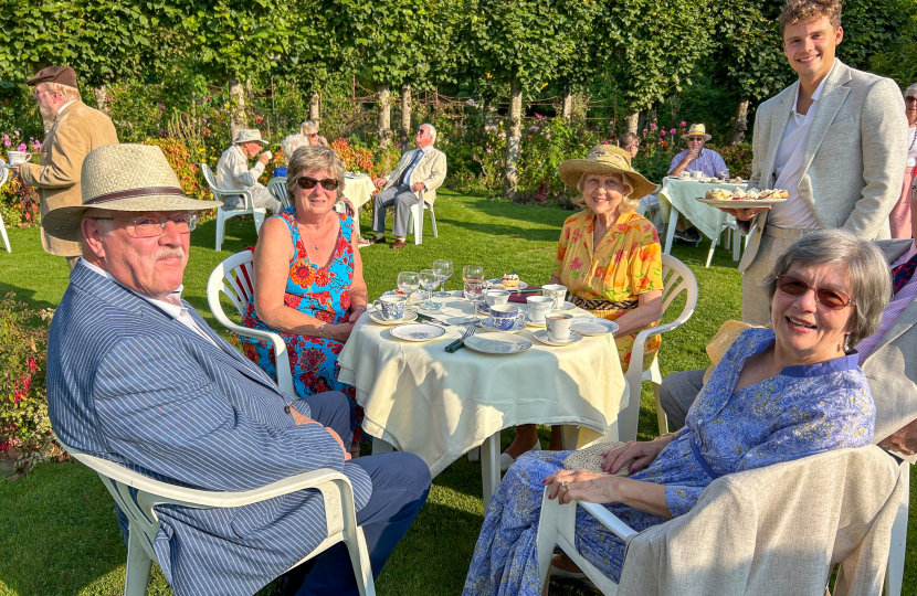 The scones were well received.